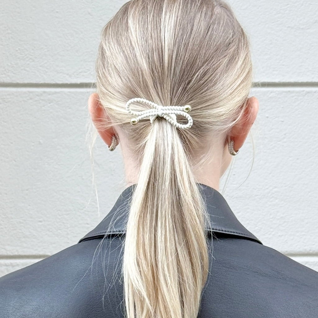 Hårsnoddar med rosett