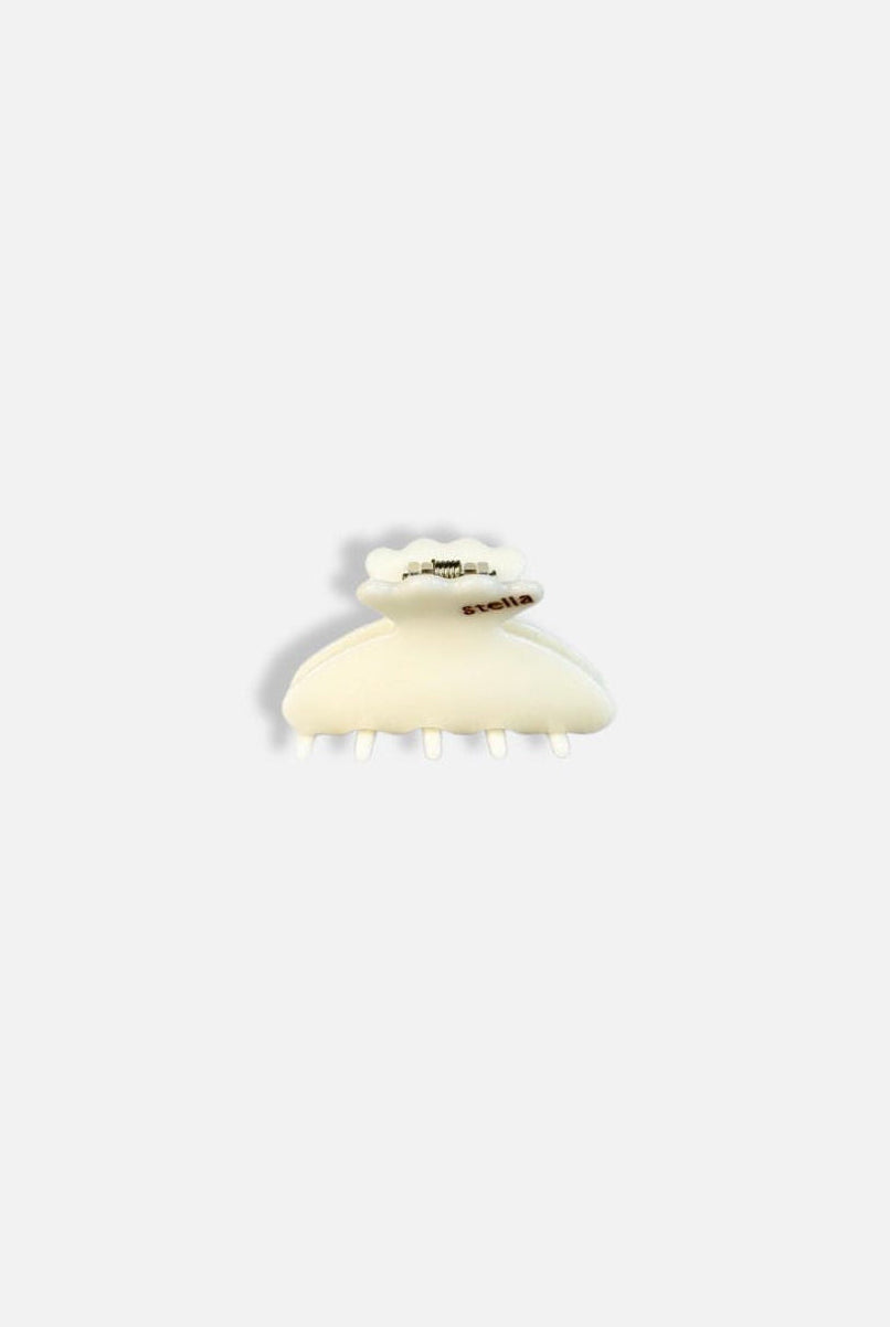 Vit hårklämma (ivory) i molnform, Cloud Clip petite, Stella Details