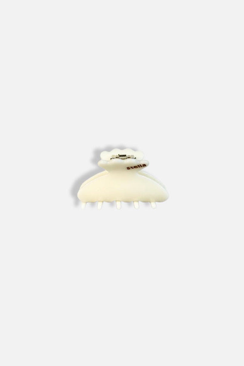 Vit hårklämma (ivory) i molnform, Cloud Clip petite, Stella Details