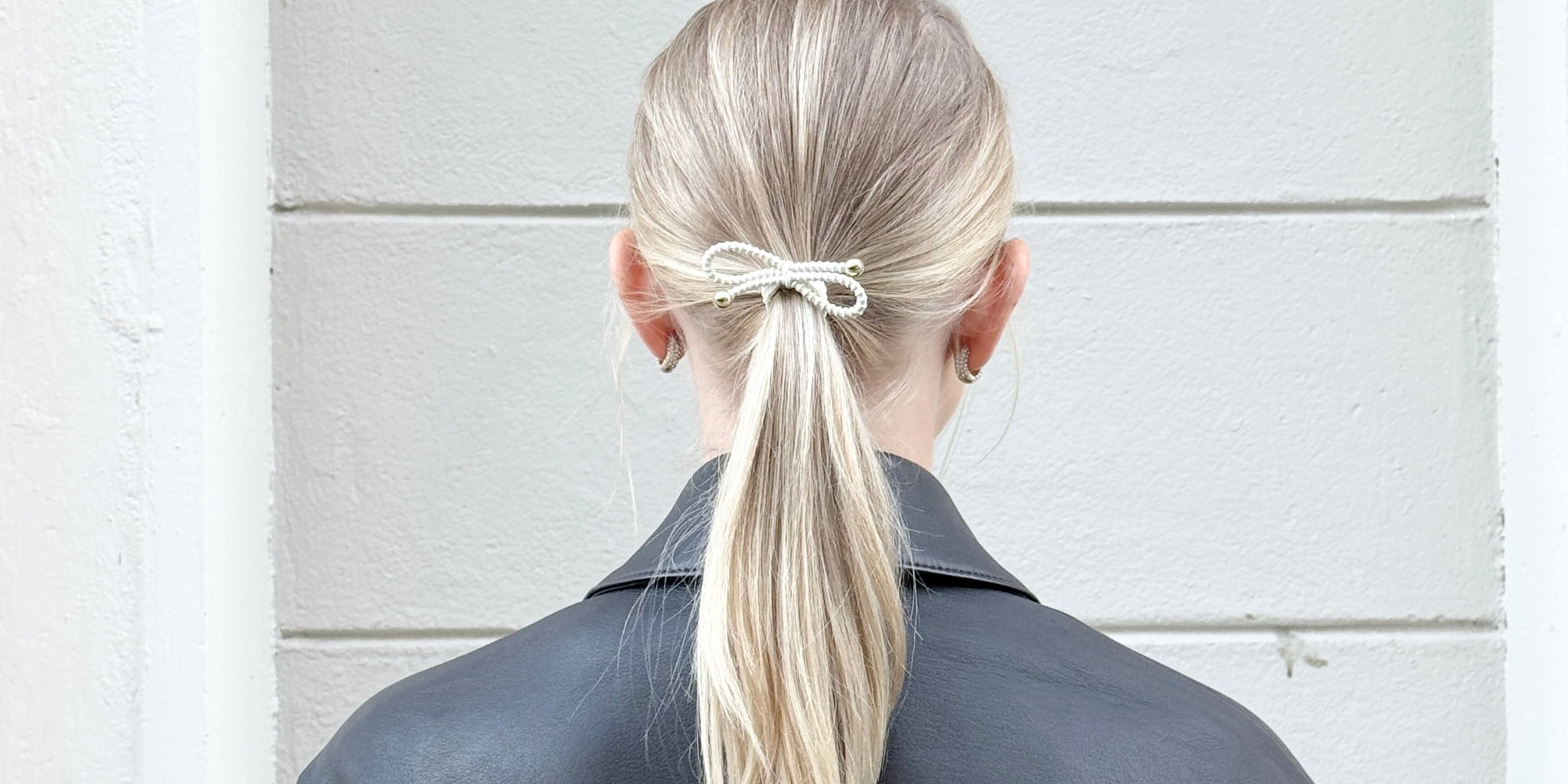 Hårsnoddar med rosett