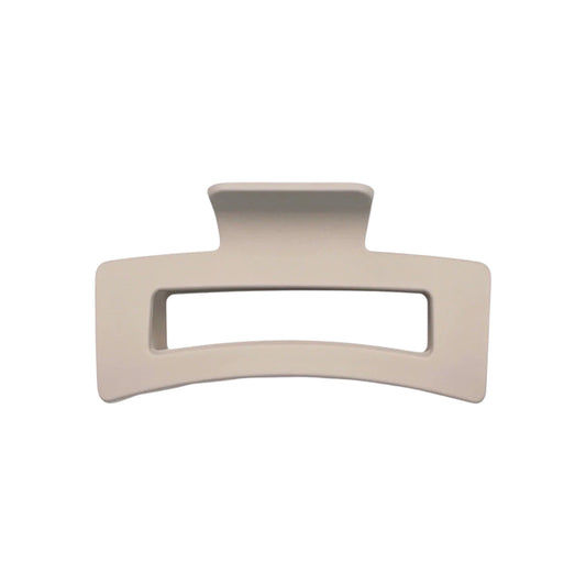 Hårklämma khaki 8,5 cm - Tilde