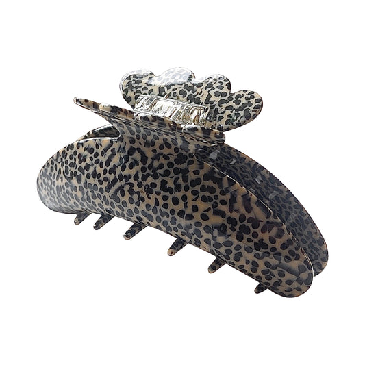 Hårklämma 11 cm Leopard - Cleo