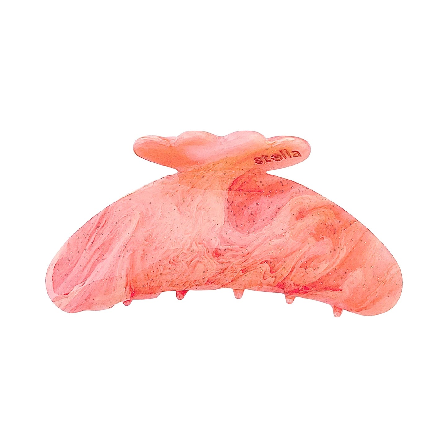 Hårklämma 9 cm Peach Fuzz - Cleo