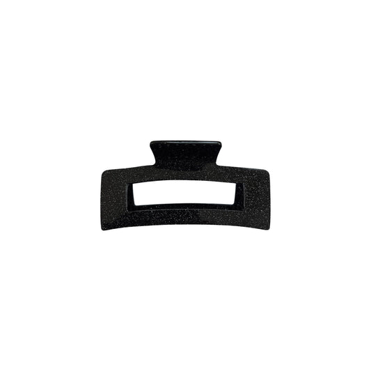 Hårklämma Black Glitter 4,5 cm - Bianca